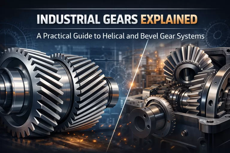 Industrial Gears Explained: A Practical Guide to Helical and Bevel Gear Systems