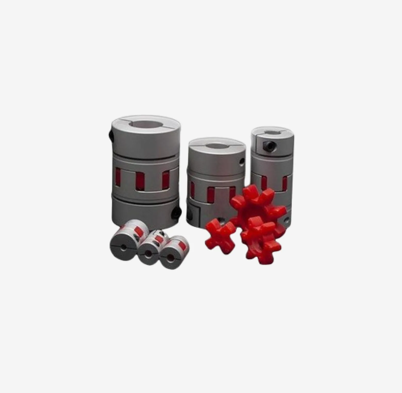 Aluminium Rotex Shaft Coupling